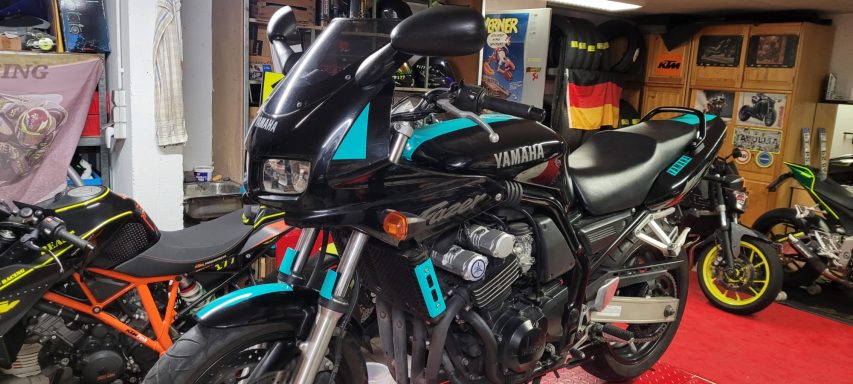 Teilfolierung Motorrad